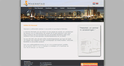Desktop Screenshot of maesstad.nl