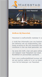 Mobile Screenshot of maesstad.nl